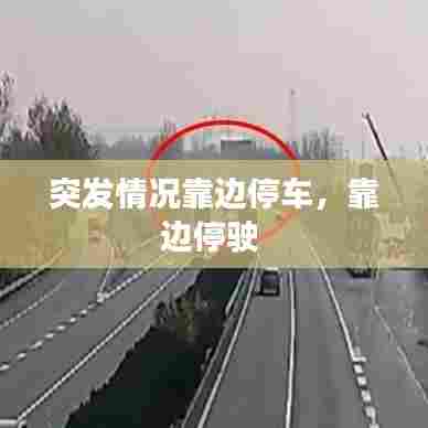 突发情况靠边停车,靠边停驶