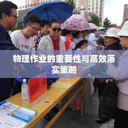 物理作业的重要性与高效落实策略