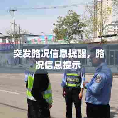突发路况信息提醒，路况信息提示 