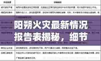阳朔火灾最新情况报告表揭秘,细节披露,安全警钟长鸣!
