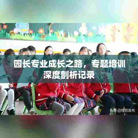 园长专业成长之路，专题培训深度剖析记录