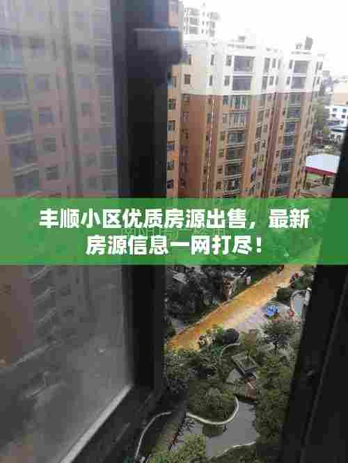 丰顺小区优质房源出售，最新房源信息一网打尽！