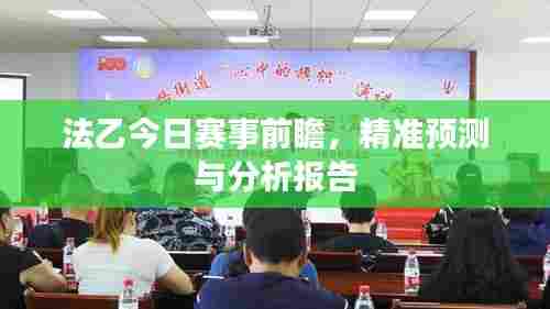 法乙今日赛事前瞻,精准预测与分析报告