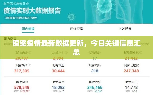 铜梁疫情最新数据更新，今日关键信息汇总