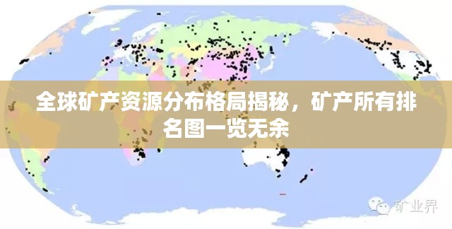 全球矿产资源分布格局揭秘,矿产所有排名图一览无余
