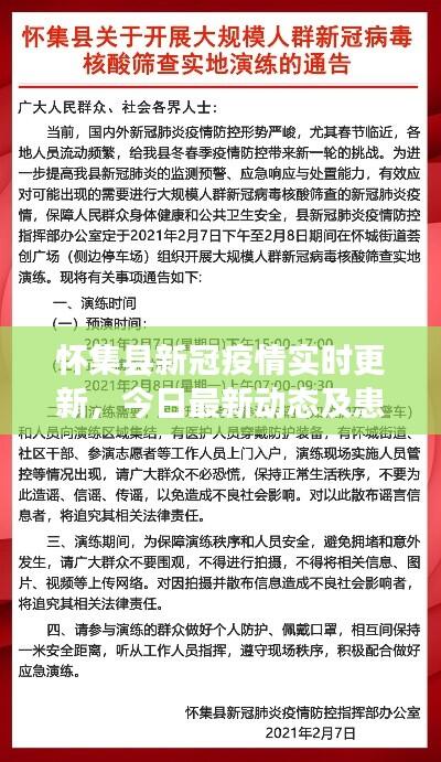 怀集县新冠疫情实时更新,今日最新动态及患者情况揭秘