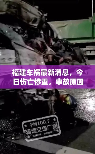 福建车祸最新消息，今日伤亡惨重，事故原因待查