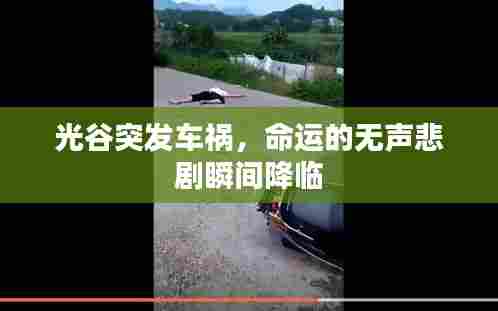 光谷突发车祸，命运的无声悲剧瞬间降临