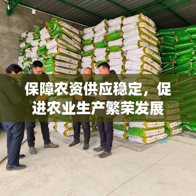 保障农资供应稳定,促进农业生产繁荣发展