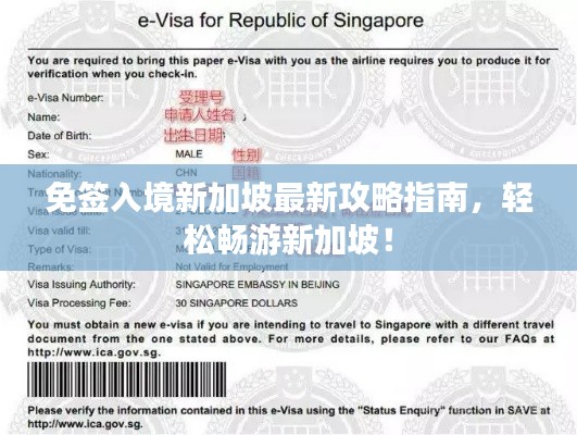 免签入境新加坡最新攻略指南,轻松畅游新加坡!