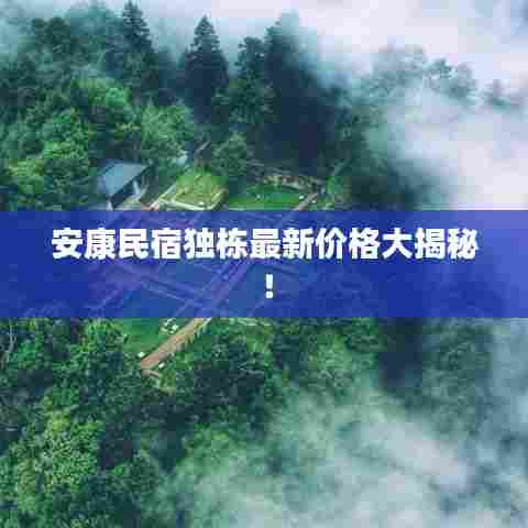 安康民宿独栋最新价格大揭秘！