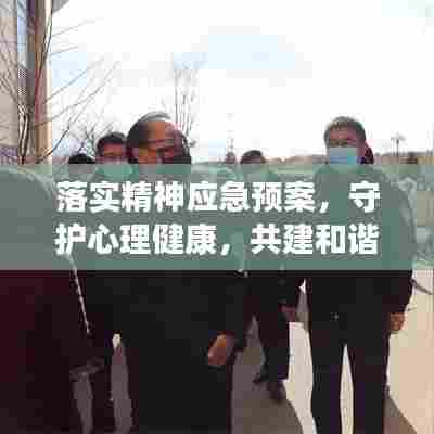 落实精神应急预案，守护心理健康，共建和谐社会