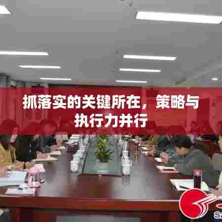 抓落实的关键所在，策略与执行力并行