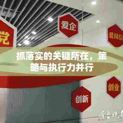 抓落实的关键所在,策略与执行力并行