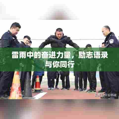 雷雨中的奋进力量，励志语录与你同行