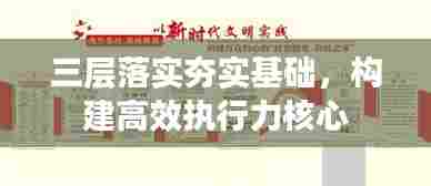 三层落实夯实基础,构建高效执行力核心