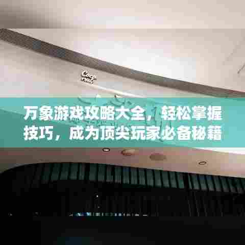 万象游戏攻略大全，轻松掌握技巧，成为顶尖玩家必备秘籍！