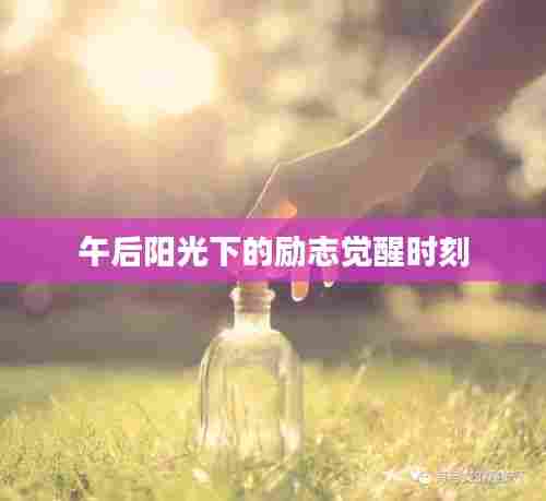 午后阳光下的励志觉醒时刻