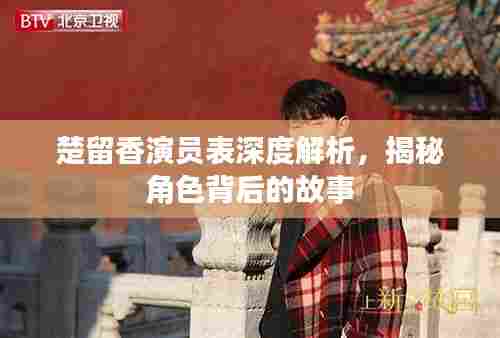 楚留香演员表深度解析,揭秘角色背后的故事