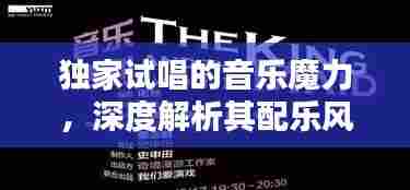 独家试唱的音乐魔力,深度解析其配乐风格与元素
