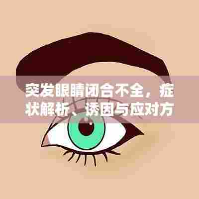突发眼睛闭合不全，症状解析、诱因与应对方法