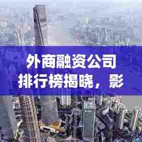 外商融资公司排行榜揭晓，影响力与市场份额一览无余