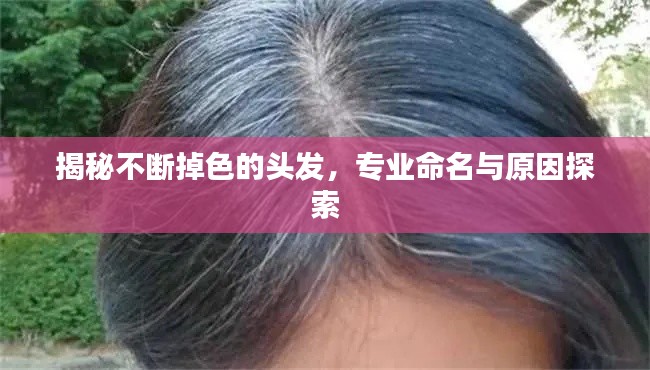 揭秘不断掉色的头发，专业命名与原因探索