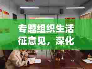 专题组织生活征意见,深化沟通助成长,共创和谐共进之路