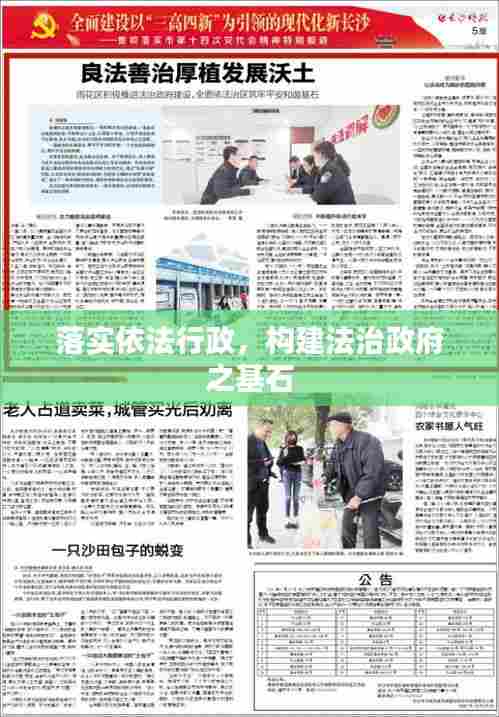 落实依法行政,构建法治政府之基石