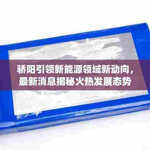 骄阳引领新能源领域新动向,最新消息揭秘火热发展态势
