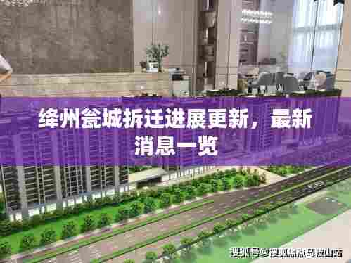 绛州瓮城拆迁进展更新，最新消息一览