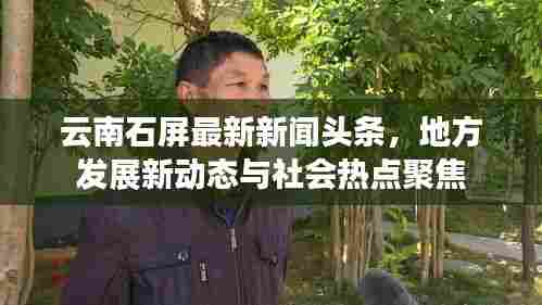 云南石屏最新新闻头条，地方发展新动态与社会热点聚焦
