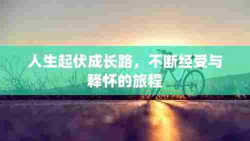 人生起伏成长路,不断经受与释怀的旅程