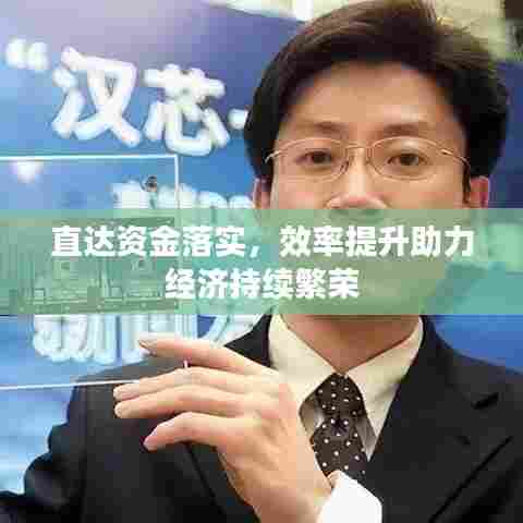 直达资金落实，效率提升助力经济持续繁荣