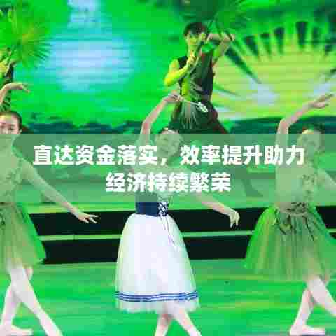 直达资金落实,效率提升助力经济持续繁荣