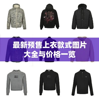 最新预售上衣款式图片大全与价格一览