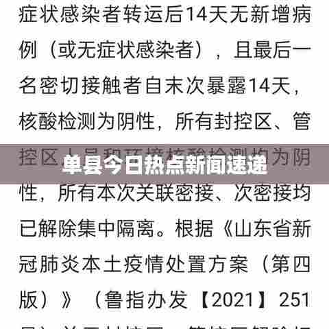单县今日热点新闻速递