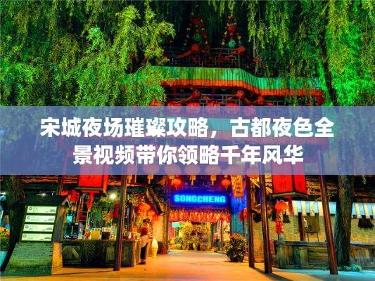 宋城夜场璀璨攻略，古都夜色全景视频带你领略千年风华