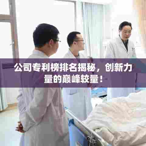 公司专利榜排名揭秘,创新力量的巅峰较量!