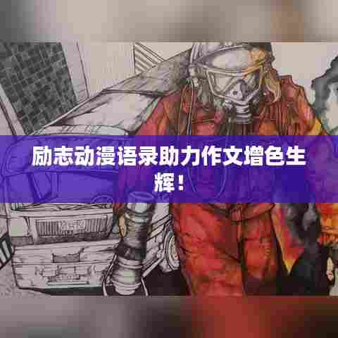 励志动漫语录助力作文增色生辉!