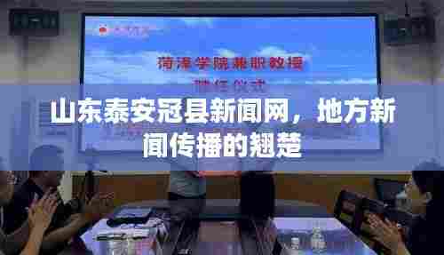 山东泰安冠县新闻网，地方新闻传播的翘楚