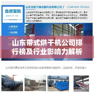 山东带式烘干机公司排行榜及行业影响力解析