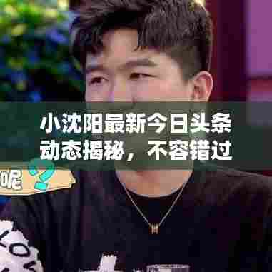小沈阳最新今日头条动态揭秘，不容错过的娱乐新闻！