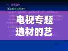 电视专题选材的艺术策略解析