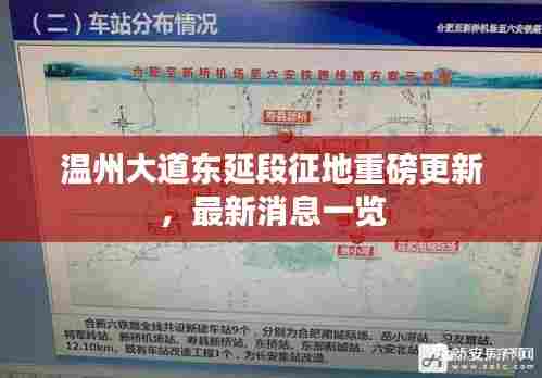 温州大道东延段征地重磅更新，最新消息一览