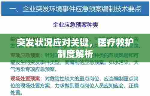 突发状况应对关键,医疗救护制度解析