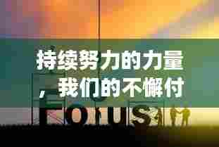 持续努力的力量,我们的不懈付出