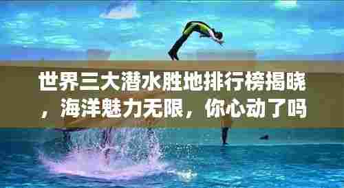 世界三大潜水胜地排行榜揭晓,海洋魅力无限,你心动了吗?