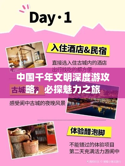 中国千年文明深度游攻略,必探魅力之旅