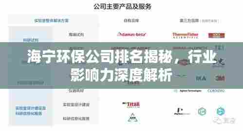 海宁环保公司排名揭秘,行业影响力深度解析